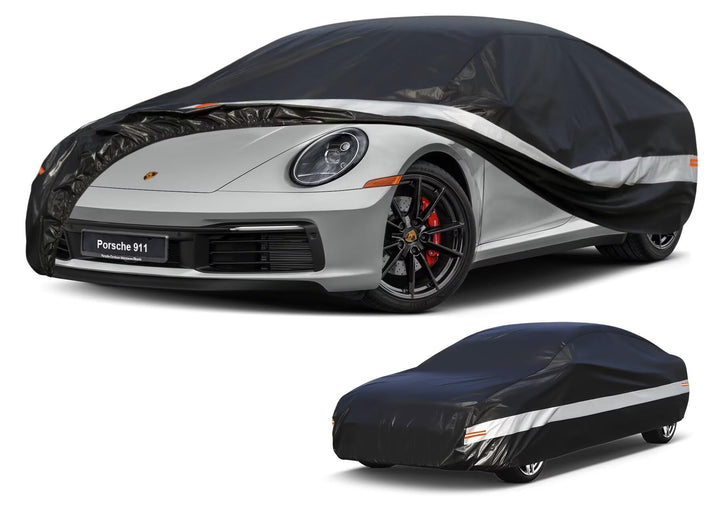 Autoabdeckung Passend für Porsche 911 Carrera Coupé Cabrio 992 991 997 996 993(1966-2025) 10 Schicht
