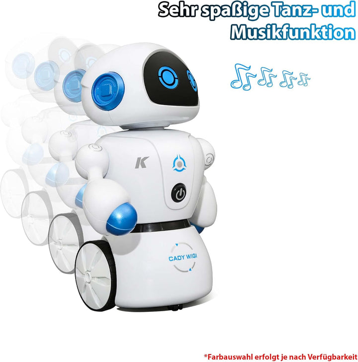 RC Ferngesteuerter Roboter m. Tanz-, Musik- u. Soundfunktion 23cm, LED-Display, KI Labyrinth Maze-Mo