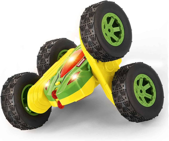 Carrera RC Mini Turnator 2.0 | 360° Flip | Kultiges ferngesteuertes Stunt-Auto mit LED-Lichtern | 16