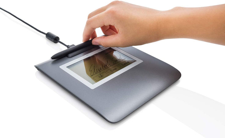 Wacom STU-430-SP-SET Signature Set (inkl. Pad/-Stift/Sign Pro PDF Software) grau