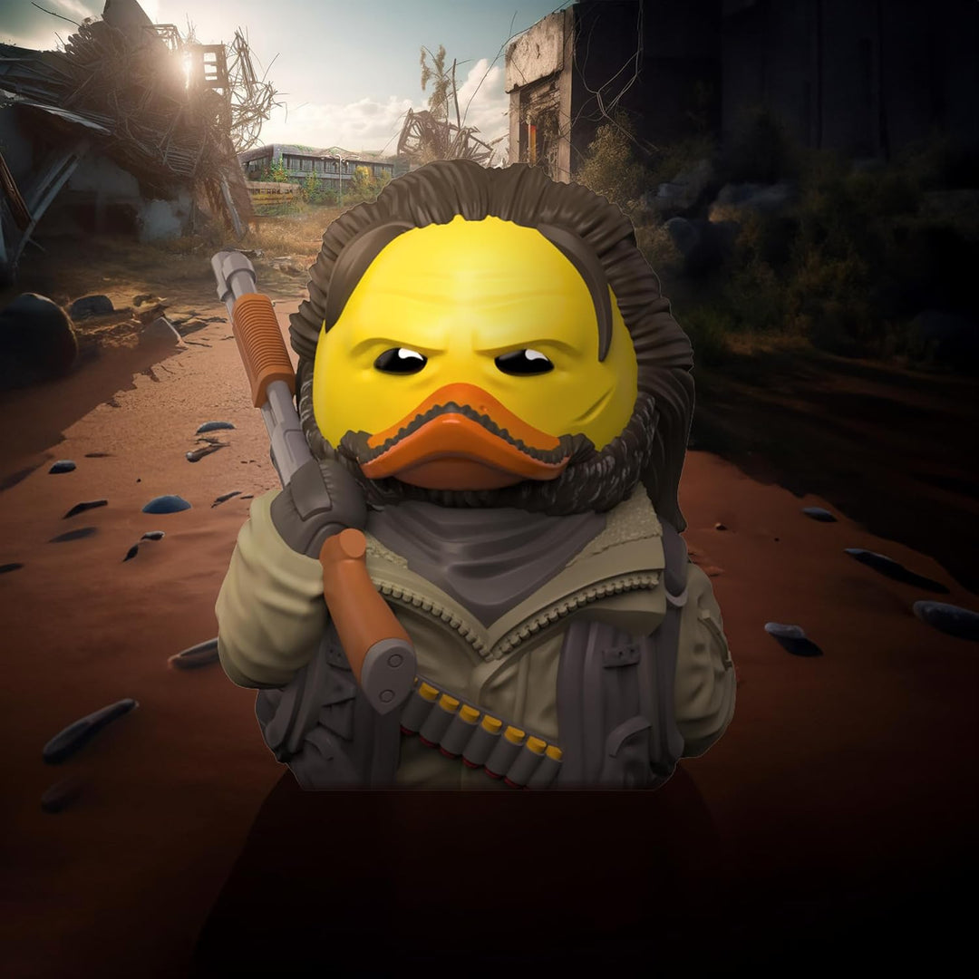 TUBBZ Erstausgabe Bill Sammler-Vinyl-Gummientenfigur - Offizielle The Last of Us-Merchandise - Actio