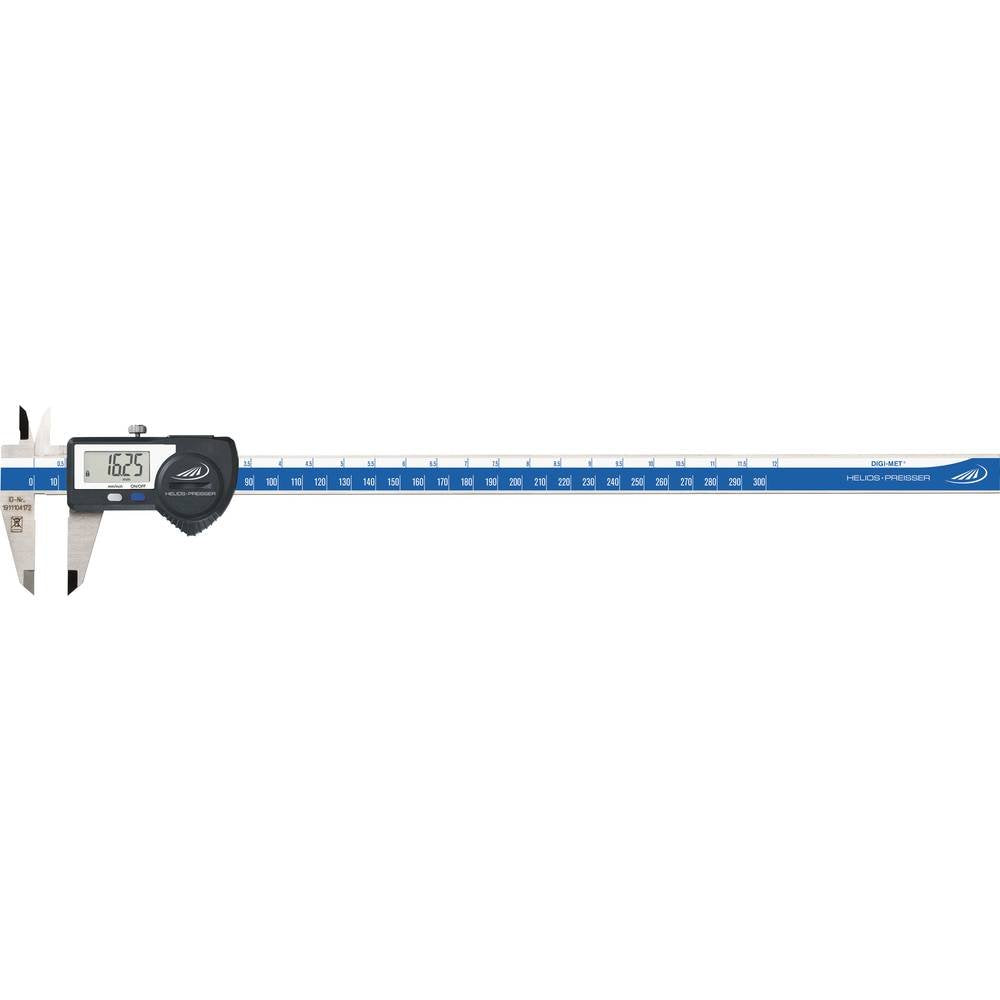 HELIOS-PREISSER 1320522 Digitaler Taschenmessschieber, RS 232 plus Digimatic Data Variable, ohne Tie