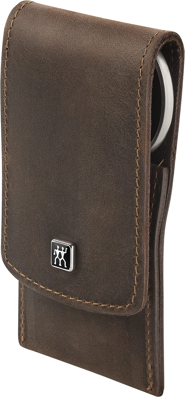 ZWILLING Maniküre und Pediküre Set, Reise Etui Set für Hände und Füsse, Nagelpflege, Echtleder, 3-te