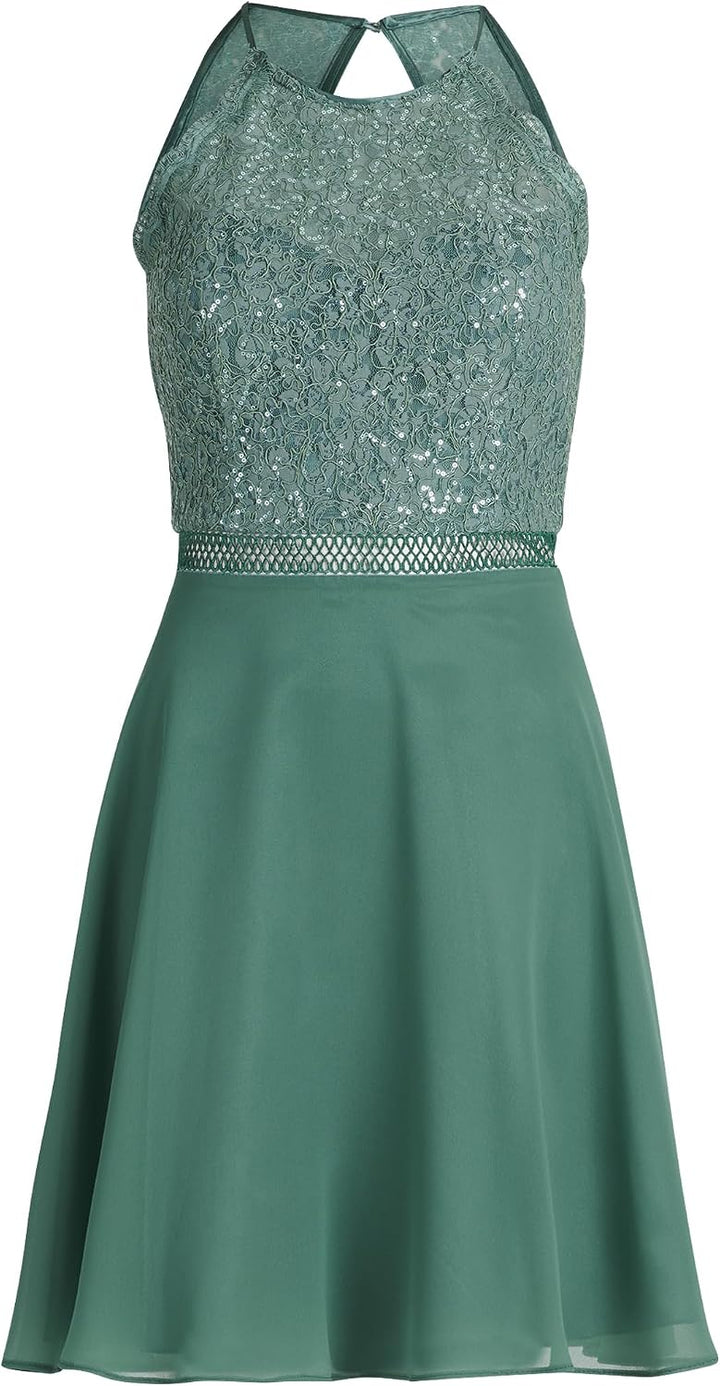 Vera Mont Damen 0181/4825 Kleid 44 Dunkler Wald, 44 Dunkler Wald