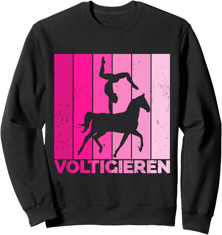 Voltigieren Voltigierpferd Voltigiersport Sweatshirt