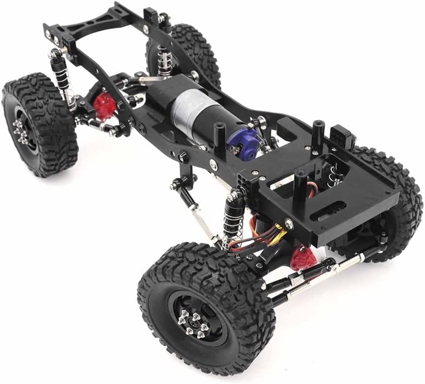 Iegefirm Metall-Vorder- und Hinterachsen-Set für C14 C24 C34 C44 B14 B24 1/16 RC Car Upgrades Teile