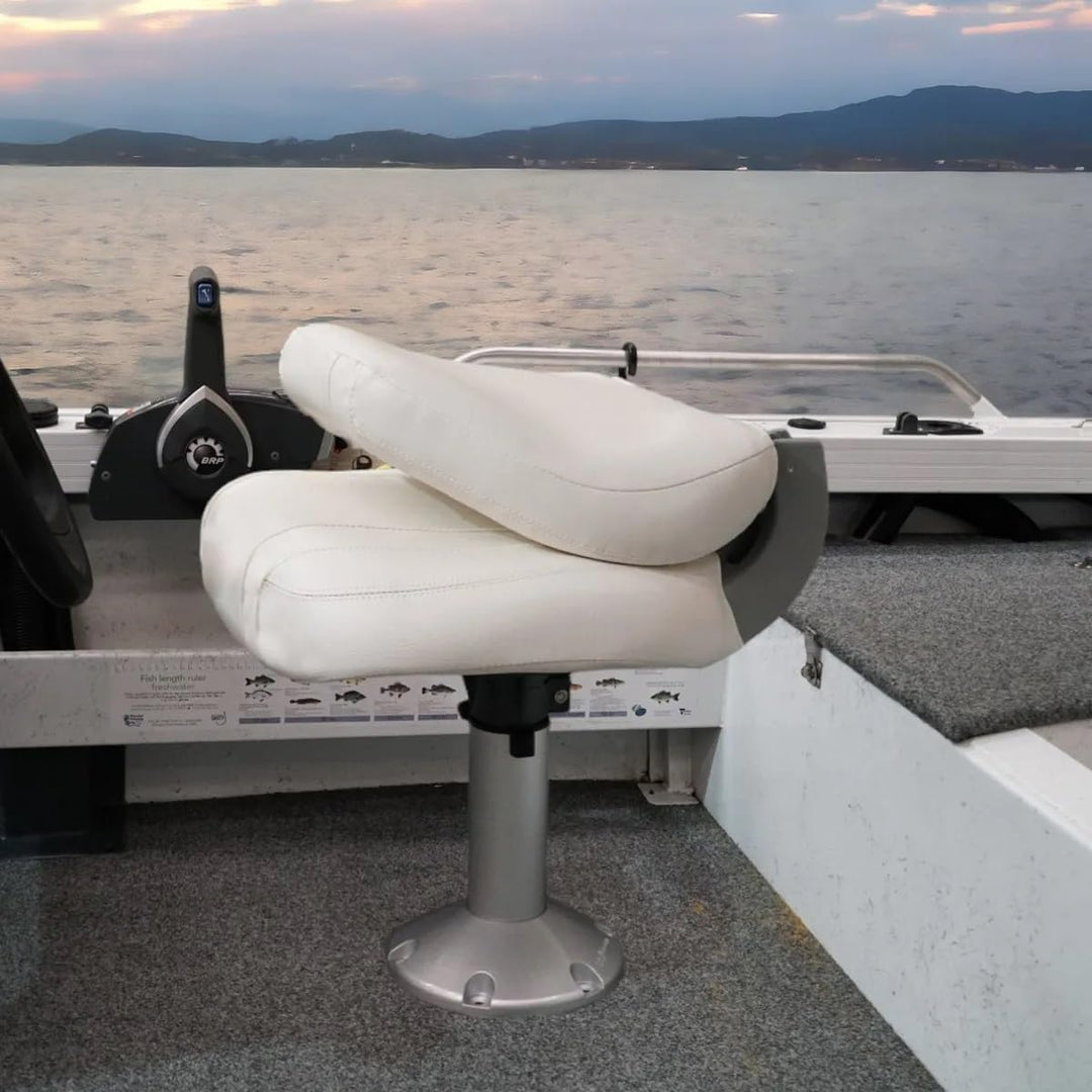Oceansouth Sirocco Klappsitz für Boote Grau/Weiss, Grau/Weiss