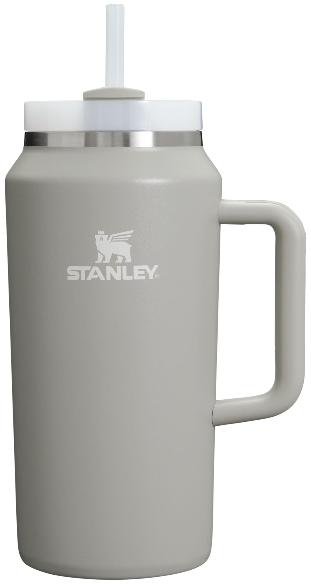 Stanley Quencher H2.0 FlowState vakuumisolierter Trinkbecher aus Edelstahl mit Deckel und Trinkhalm,