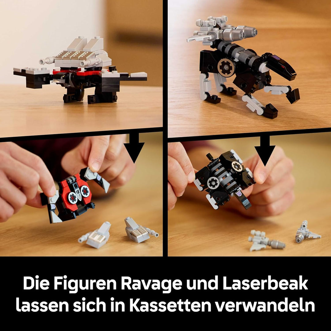LEGO Icons Transformers: Soundwave Set für Erwachsene - Modellbau zum Ausstellen mit verwandelbaren