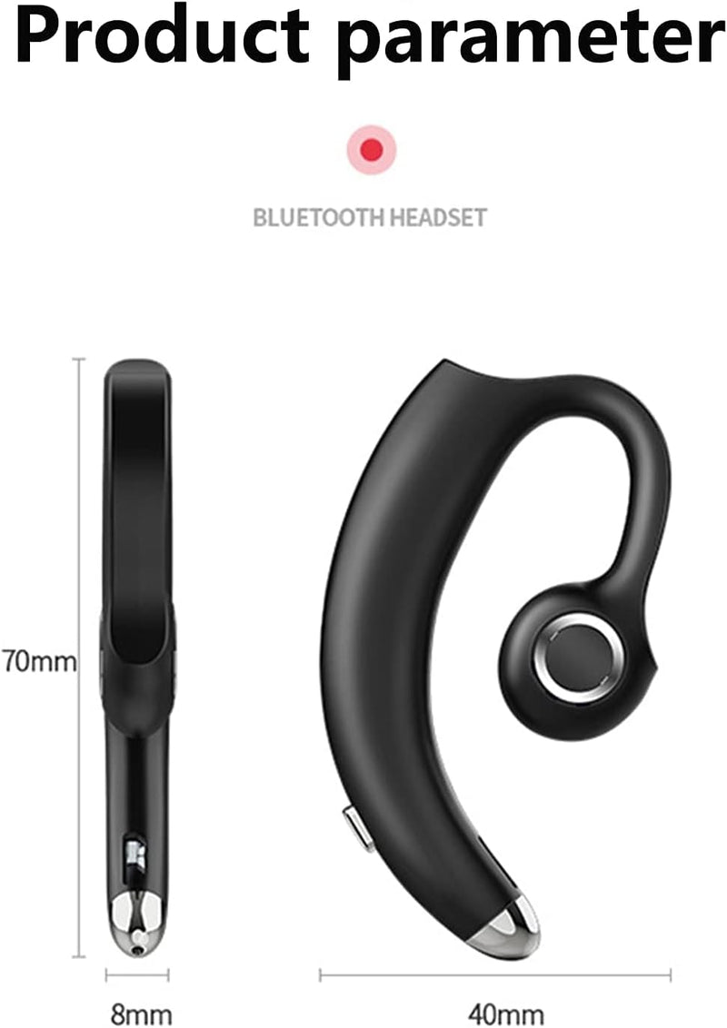 ESSONIO Freisprechanlage Bluetooth Ohr Headset Freisprecheinrichtung Für Auto Knochenschall Kopfhöre