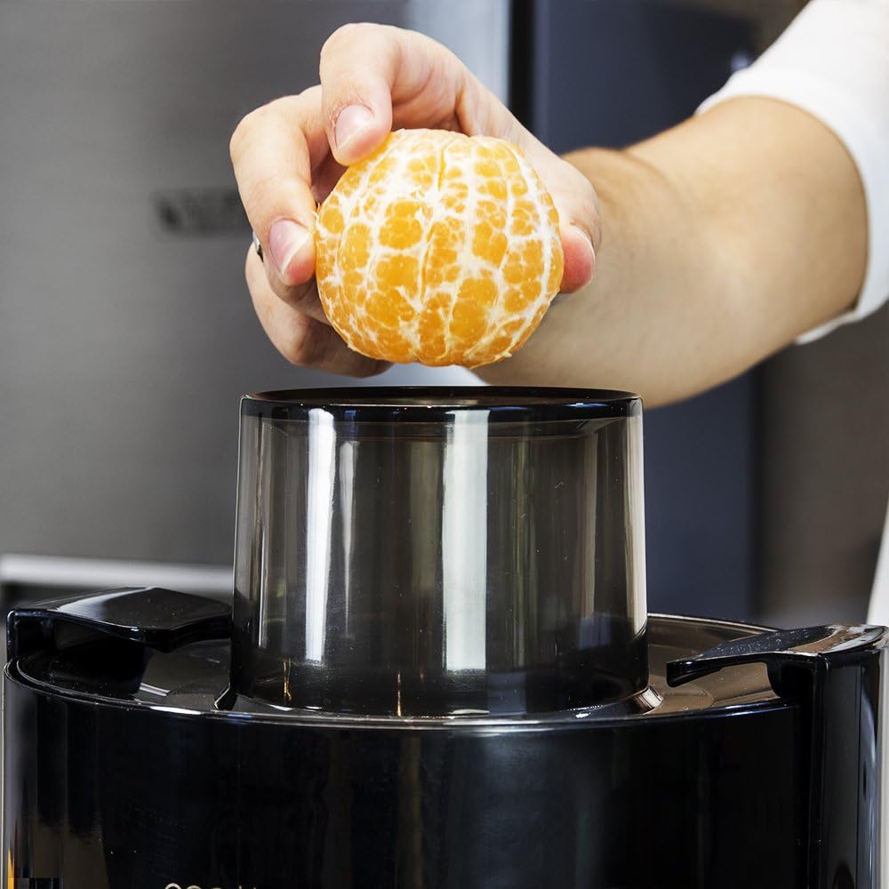 Cecotec Entsafter für Obst und Gemüse ExtremeTitanium 19000. 1000 W, 19000 U/min Geschwindigkeit, Ti