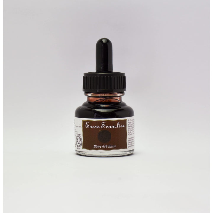 Sennelier Schellacktusche, 30 ml, 449 Bistre