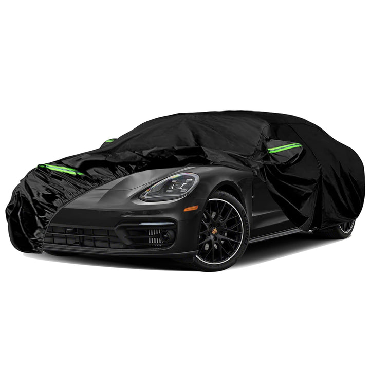 wasserdichte Autoabdeckung Ersatz für Porsche Panamera 2014–2023 2024, 6 Schichten Auto Abdeckplane