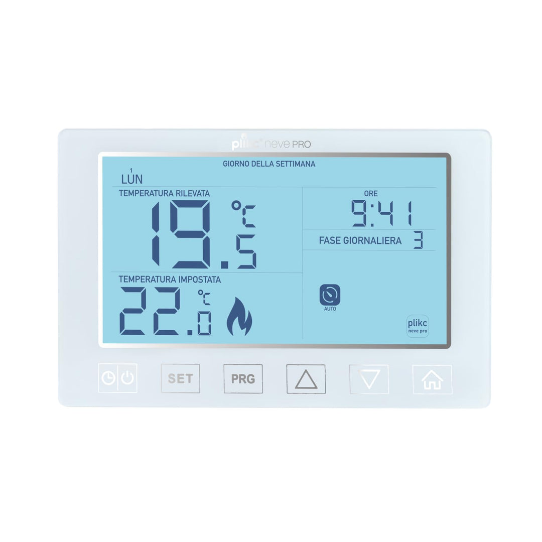 plikc Digitales Wochenthermostat - Schnee (Schnee PRO), Schnee PRO