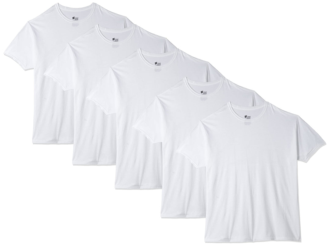 Hanes Herren Unterhemd (7er Pack) S Weiss, S Weiß