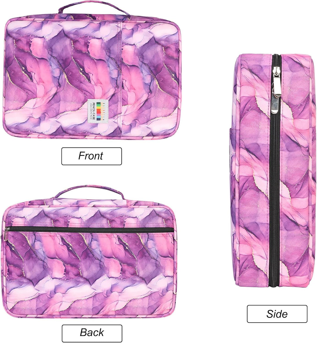BOMKEE Federmäppchen Grosse, 304 Schlitze Etui Stifte Schule Federmappe Federtasche Mäppchen Grosse