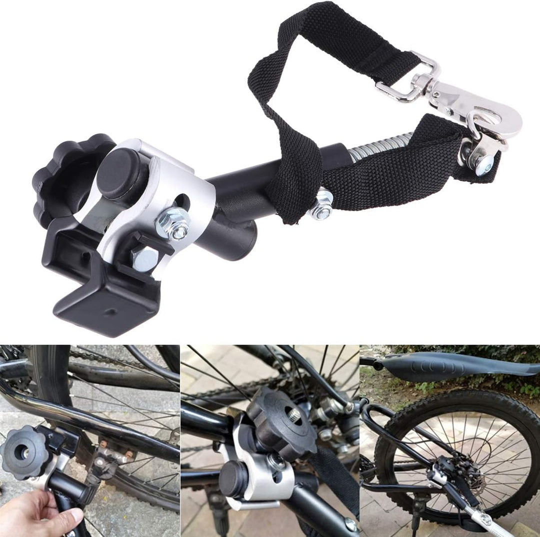 VOSAREA Universal Bike Anhänger Hitch Quick Release Bike Trailer Koppler Adapter Befestigung Stahl L