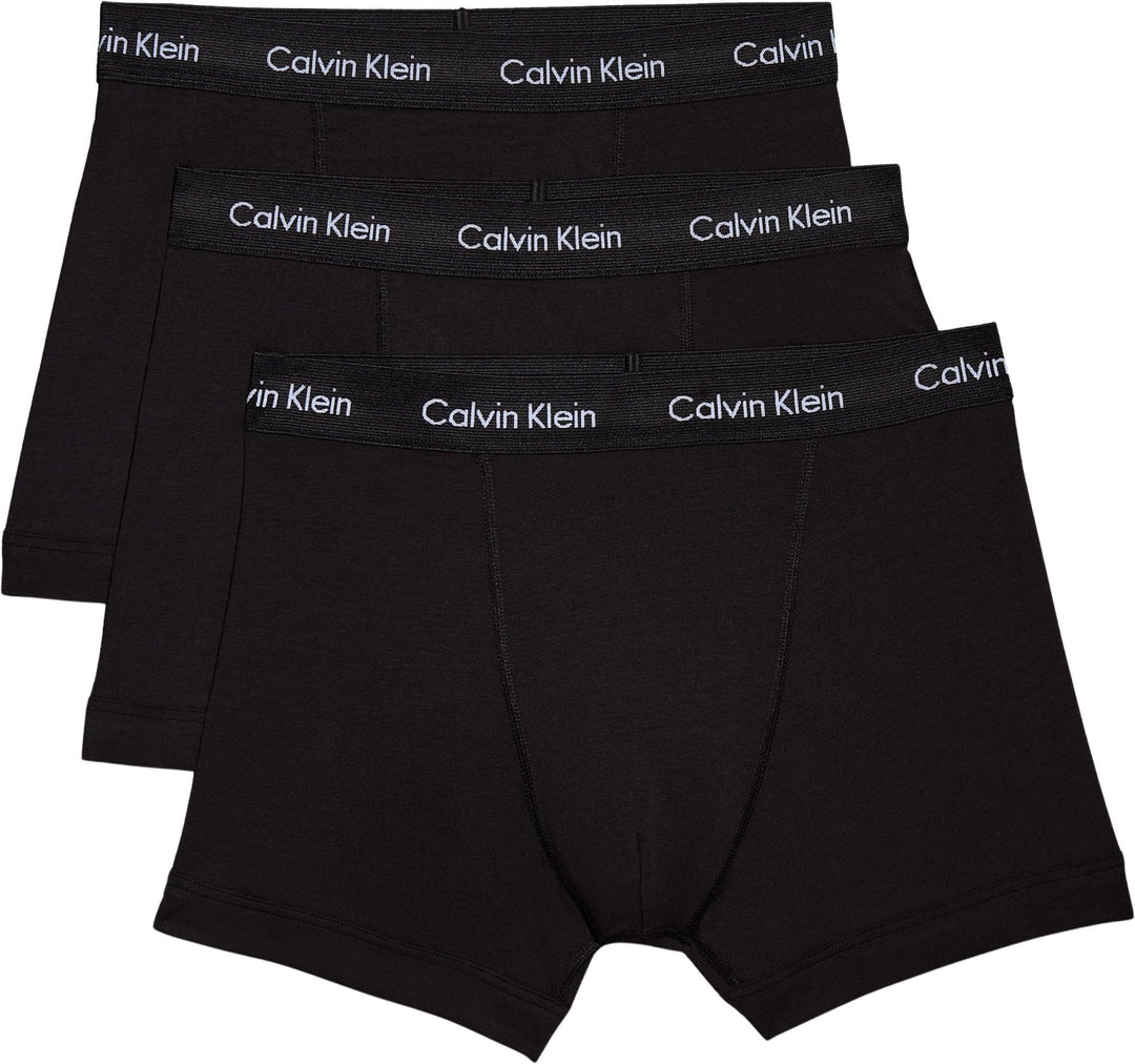 Calvin Klein 2P S/S Crew Neck Kurzarm T-Shirts Herren M Mehrfarbig (Black W. Black Wb Xwb), M Mehrfa