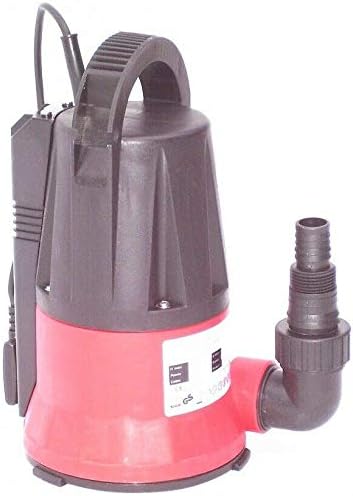 Flachsaugerpumpe Tauchpumpe 250W Pumpe flachsaugende Kellerpumpe 44326 Poolpumpe, Entwässerungspumpe