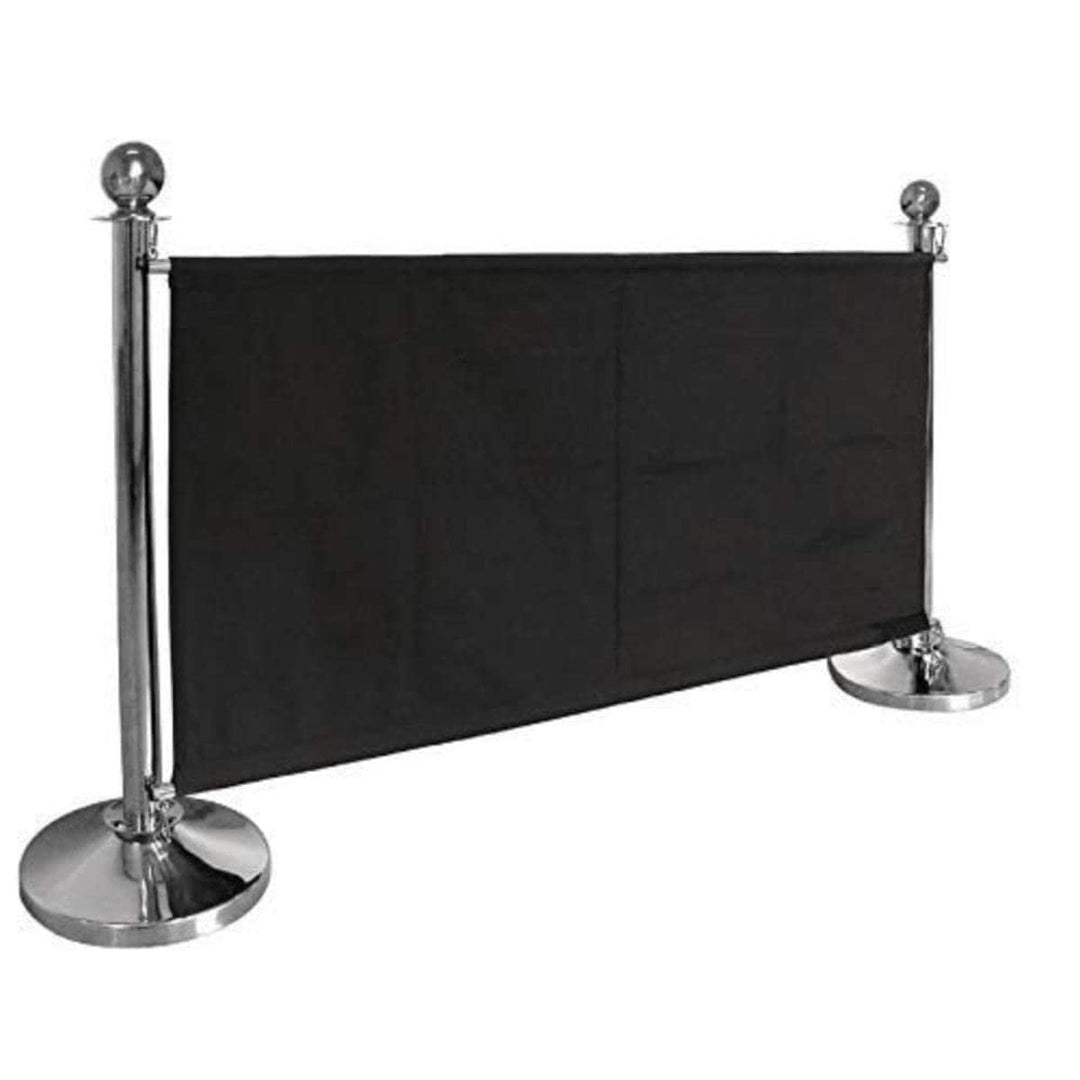 Bolero Abschirmwand schwarz, schwarz