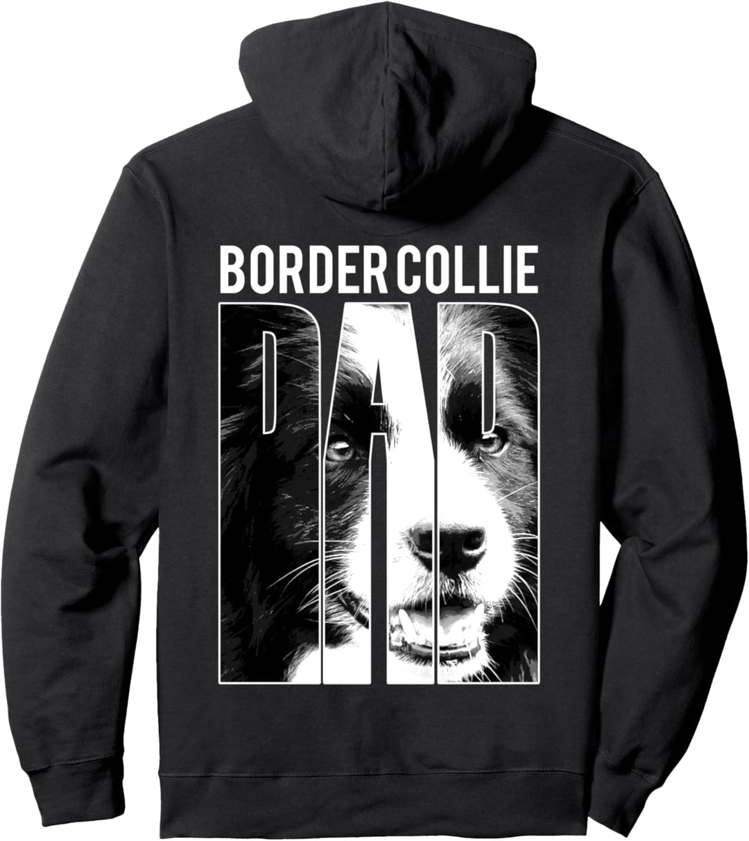 Dog Dad Border Collie - Hunde Papa Pullover Hoodie