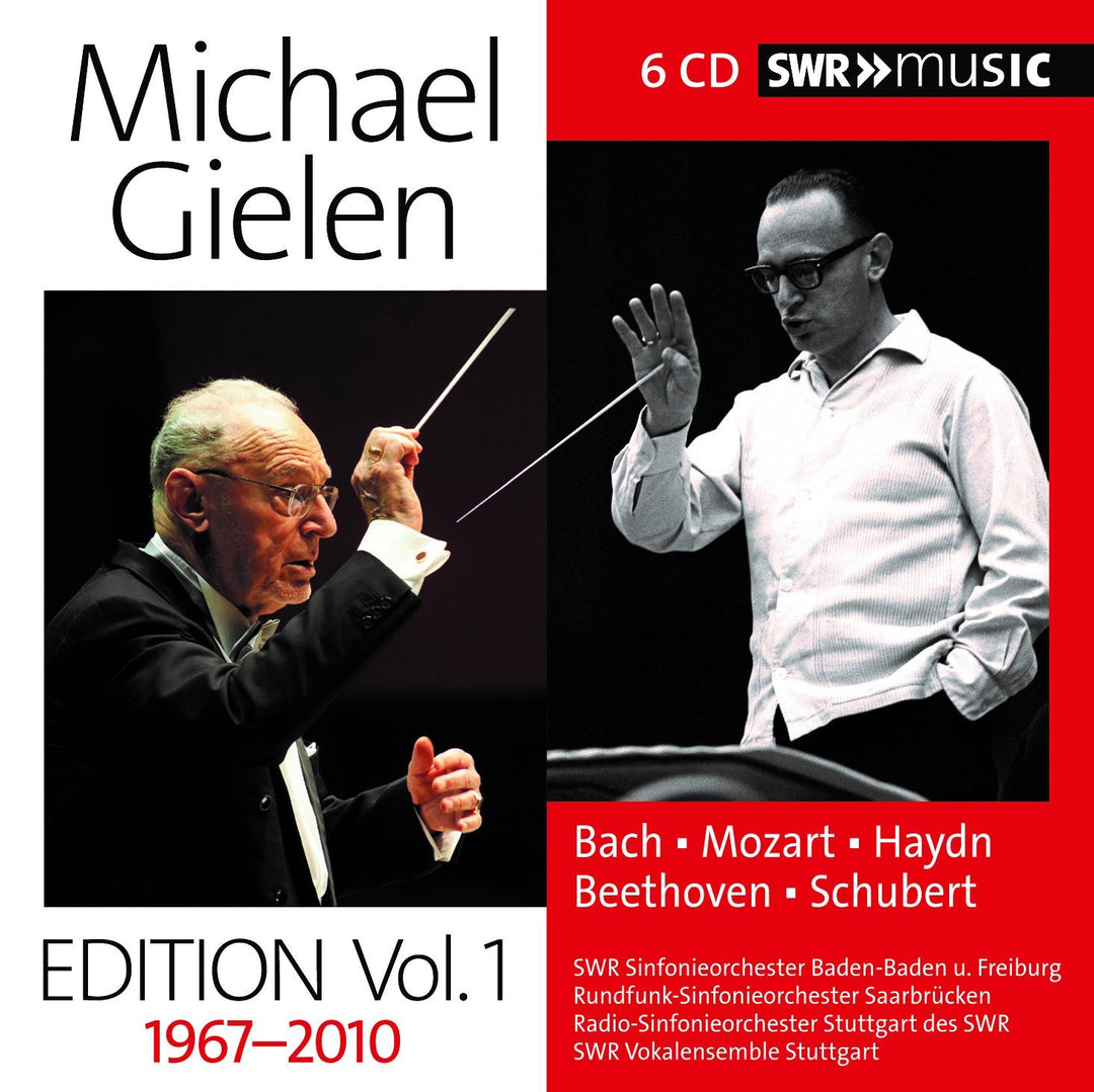 Michael Gielen Edition Vol. 1, Audio-CD
