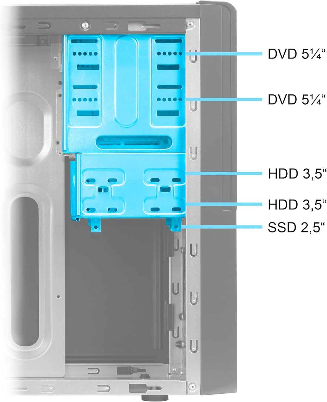 Ankermann Business Silent CAD Workstation | Intel Core i7-8700 | Nvidia GeForce Quadro M4000 8GB | 3