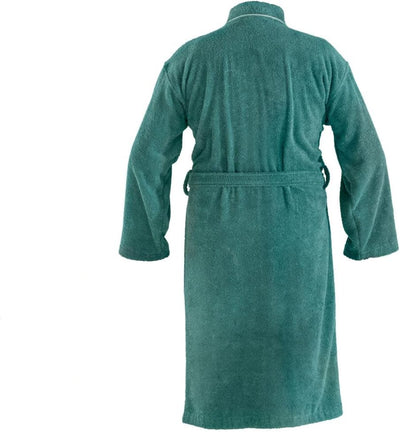 Chiemsee Bademantel Venice im Kimono-Stil für Damen und Herren aus weicher Baumwolle | Grösse L | Sm