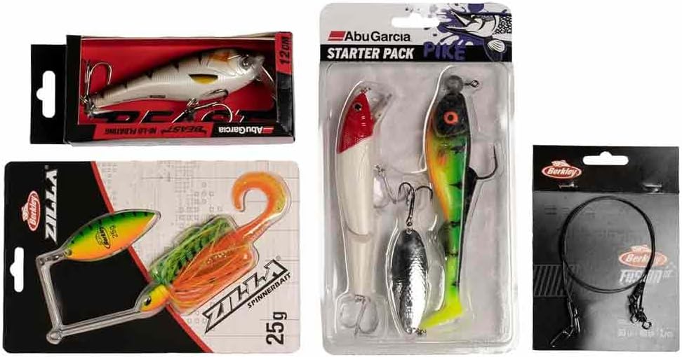 Abu Garcia Fast Attack Combo, Angelrute und Rolle Combo, Spinning Combos, Raubfischangeln, Hecht, Ba