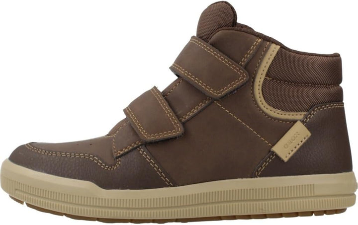 Geox Jungen J Arzach Boy B Sneaker 26 EU Braun, 26 EU Braun