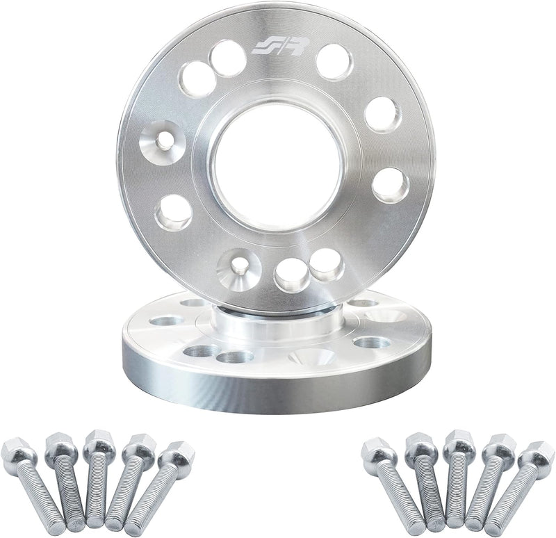 Simoni Racing DR044/B15 Spurverbreiterungen für Originalräder, mit Stahlschrauben, 16 mm, für Audi,