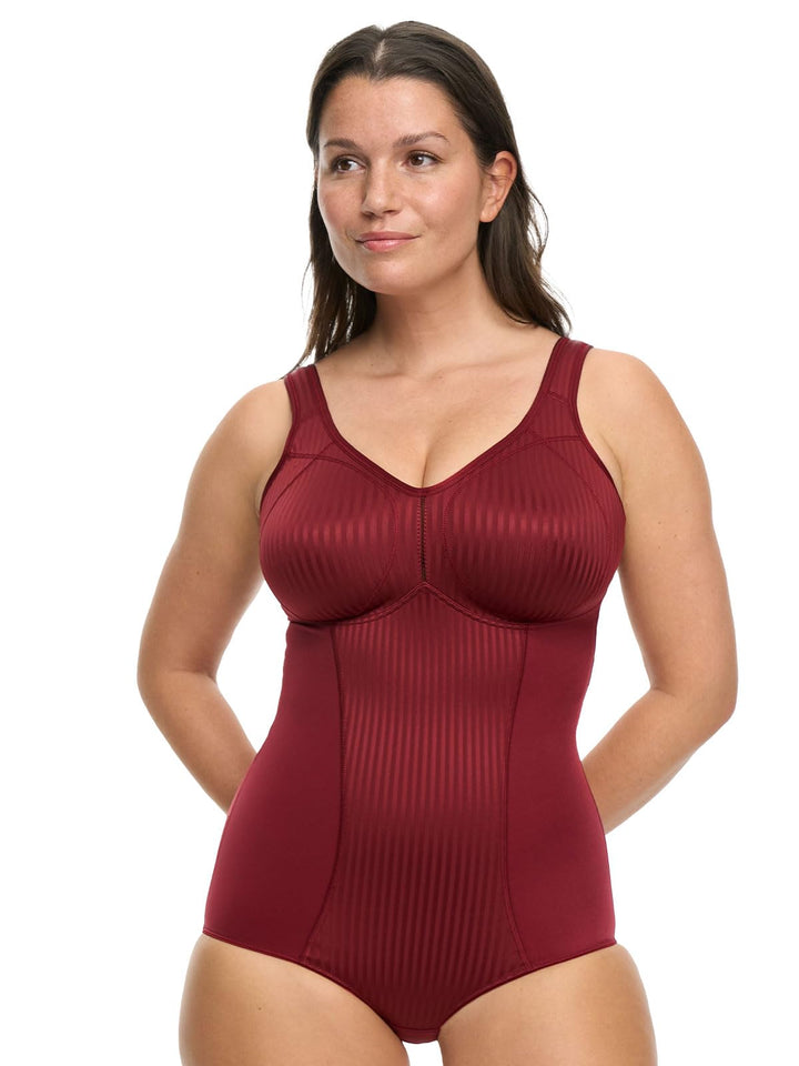 SUSA Body ohne Bügel Cremana / Body Shapewear Damen stark formend / Frauen Mieder / Softer Bodysuit