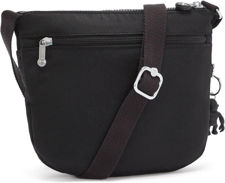 Kipling Damen Arto Crossbody, Schwarz (Black), 25x21x3 centimeters (B x H T) EU Black Noir, Black No