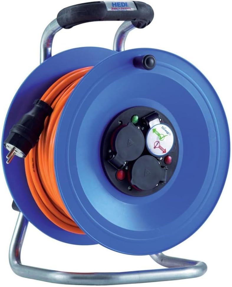 Hedi Kabeltrommel 40m H07BQ-F 3G1,5 Leitung