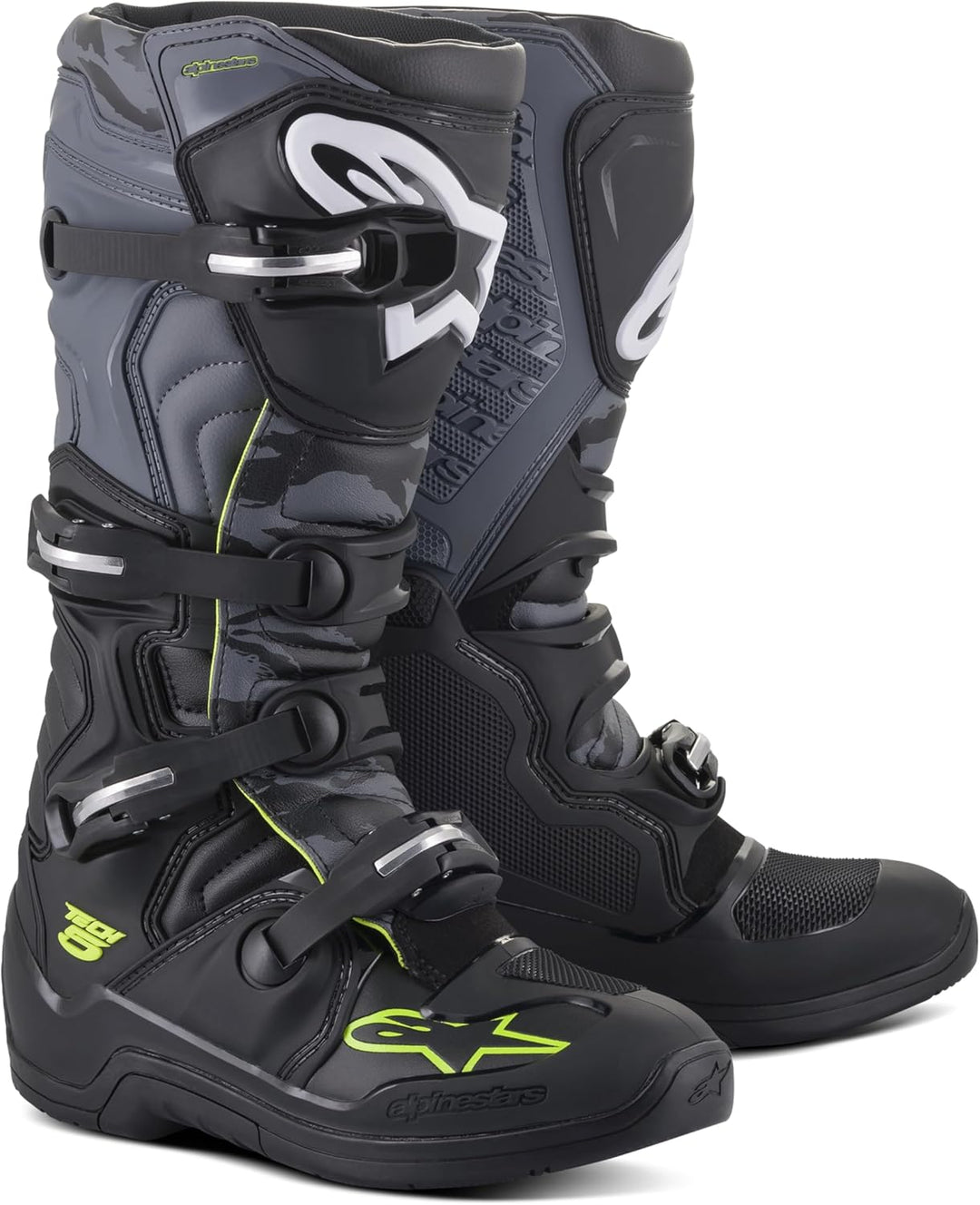Alpinestars Motocross-Stiefel Tech 5 Schwarz Gr. 43