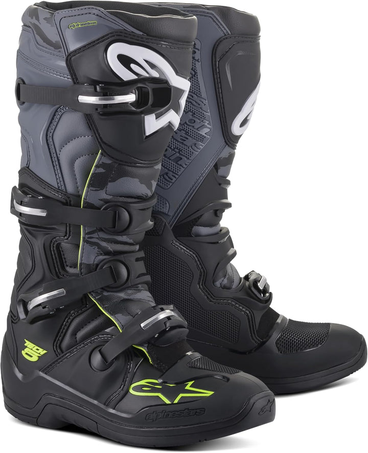 Alpinestars Motocross-Stiefel Tech 5 Schwarz Gr. 43