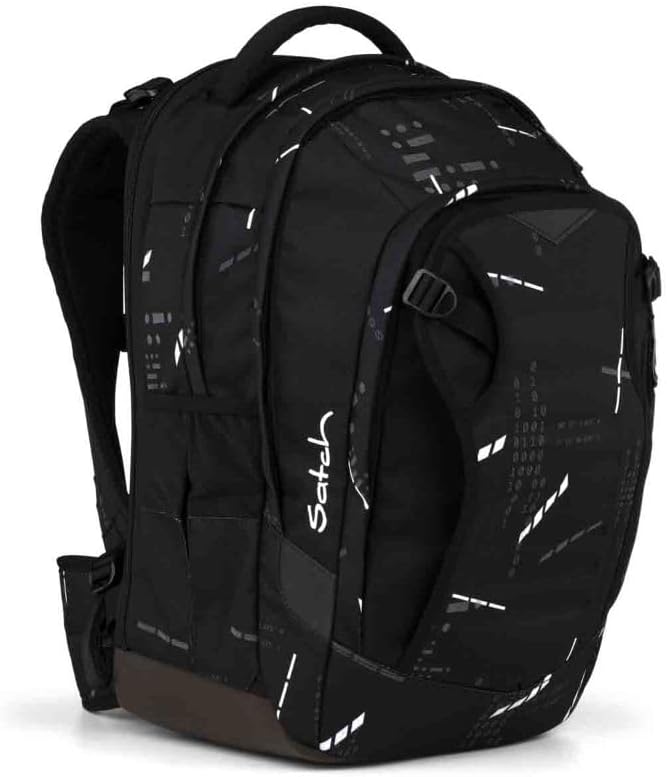 Satch Match Plus Schulrucksack Set 3tlg. inkl. Schlamperbox und Sportbeutel (Ninja Matrix), Ninja Ma