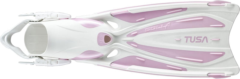 TUSA SF-22 Solla Open Heel Scuba Diving Fins M - Pale Pink, M - Pale Pink