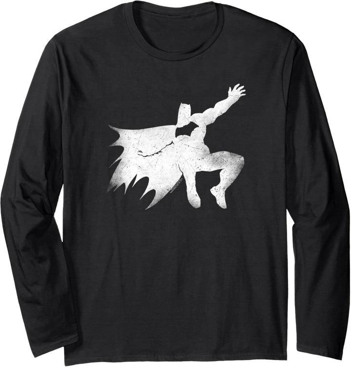 Batman v Superman Knight Silhouette Langarmshirt