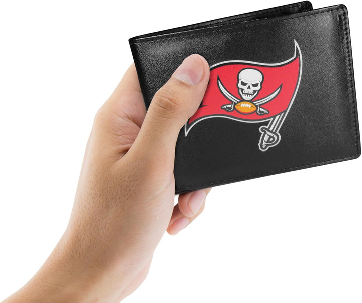Siskiyou Sports Bi-fold Wallet Large Logo Tampa Bay Buccaneers Einheitsgrösse Schwarz, Tampa Bay Buc