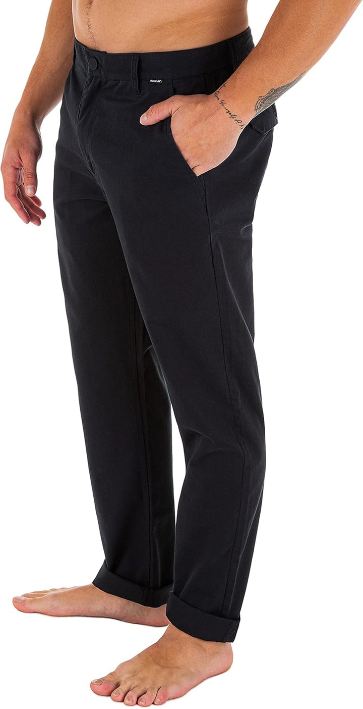 Hurley Herren M Dri Worker Pant Lässige Hose, schwarz, 30