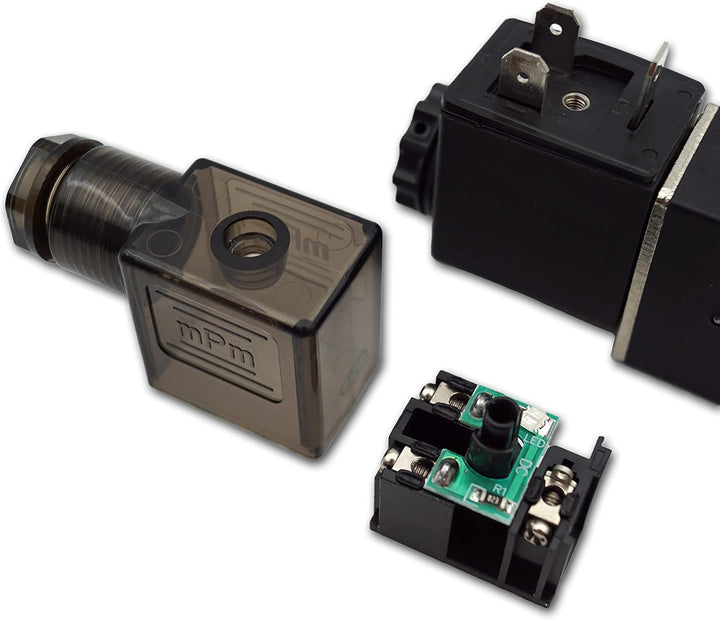 Pneumatik Magnet- Wegeventil 5/3 Wegeventil 1/4" 12 Volt DC (5/3 Wege 1/4" 12 Volt DC) 5/3 Wege 1/4