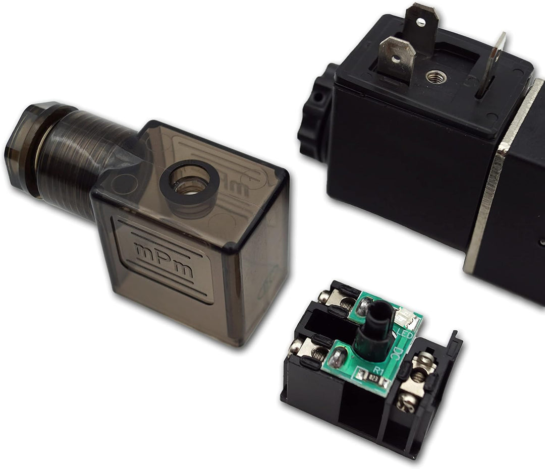 Pneumatik Magnet- Wegeventil 5/3 Wegeventil 1/4" 24 Volt DC (5/3 Wege 1/4" 24 Volt DC) 5/3 Wege 1/4