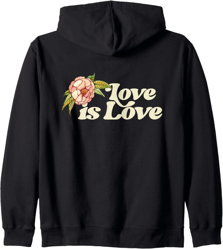 Love is Love Liebe ist Liebe. Kapuzenjacke