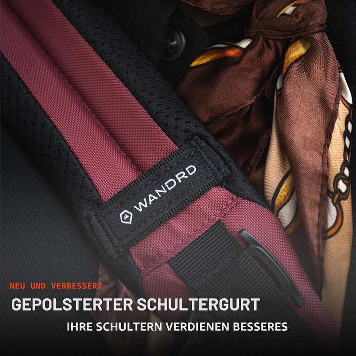 WANDRD ROGUE Sling V2: Wetterfeste Alltagstasche mit blitzschnellem Zugriff, anpassbarem Innenraum,