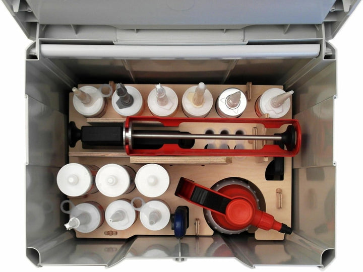 Spezial-Trägerset Fugentechnik, passend zu Systainer T-Loc V von TANOS, Festool, Makita, Hitachi, uv
