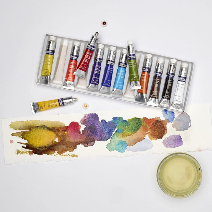 Winsor & Newton 0390636 Cotman Aquarellfarben Set, lebendige Wasserfarben mit hoher Lichtechtheit, g