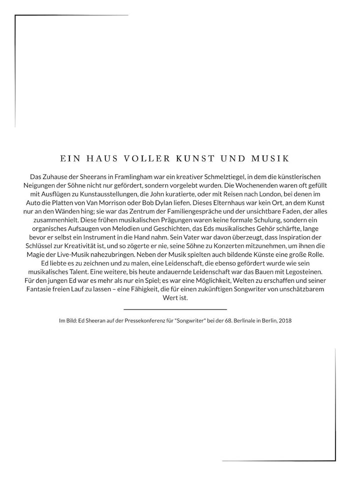Saiten der Seele: Die Biografie über Ed Sheeran. Komplett in Farbe, Taschenbuch