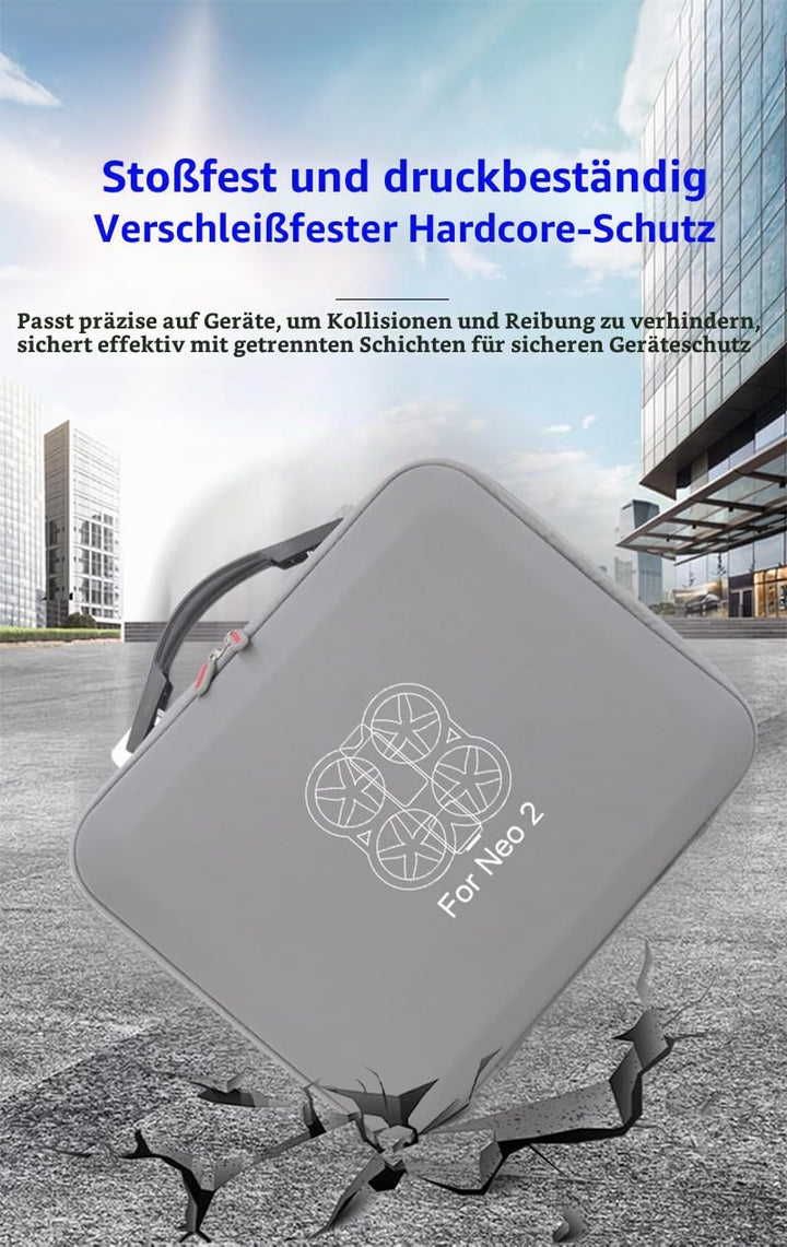 Tragetasche für DJI Neo 2 Motion Fly More Combo, tragbare Reisetasche mit Schultergurt für Goggles N