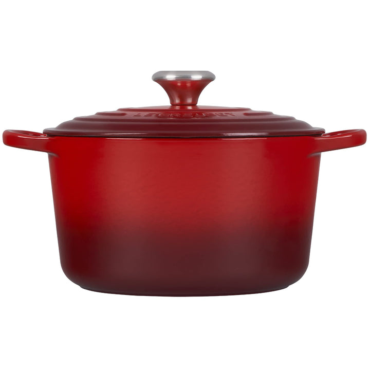 Le Creuset Bräter Signature, 24 cm Ø (21195240602430) Rot Backofen, Rot Backofen